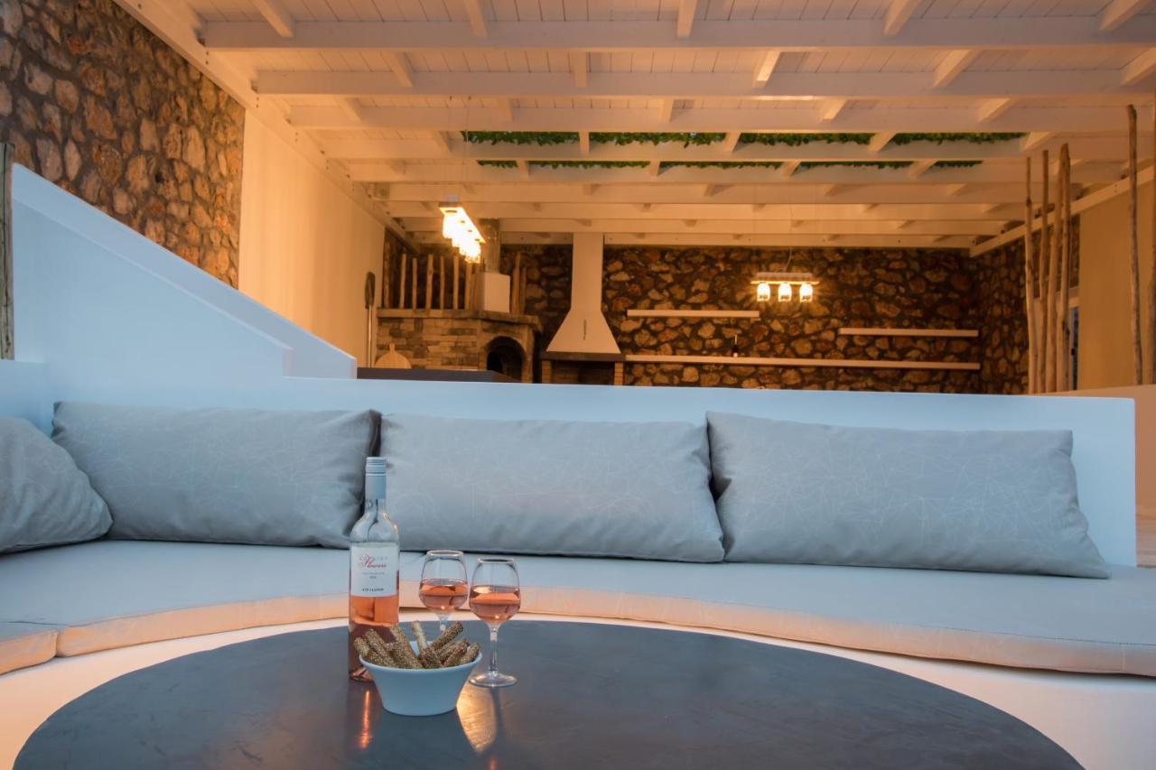 Theros Luxury Villas Damatria Zewnętrze zdjęcie